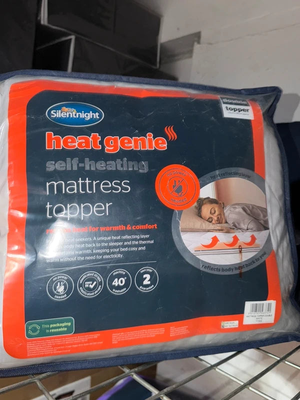 Silentnight Self Heating Double Mattress Topper