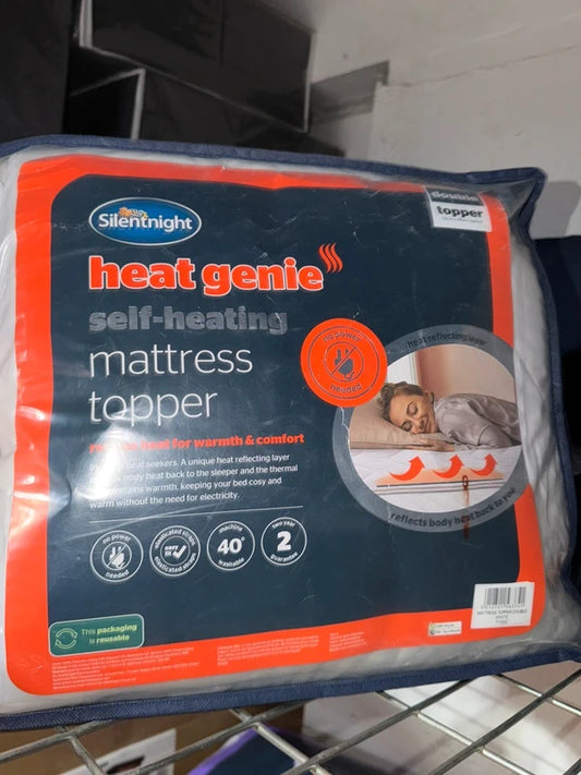 Silentnight Self Heating Double Mattress Topper
