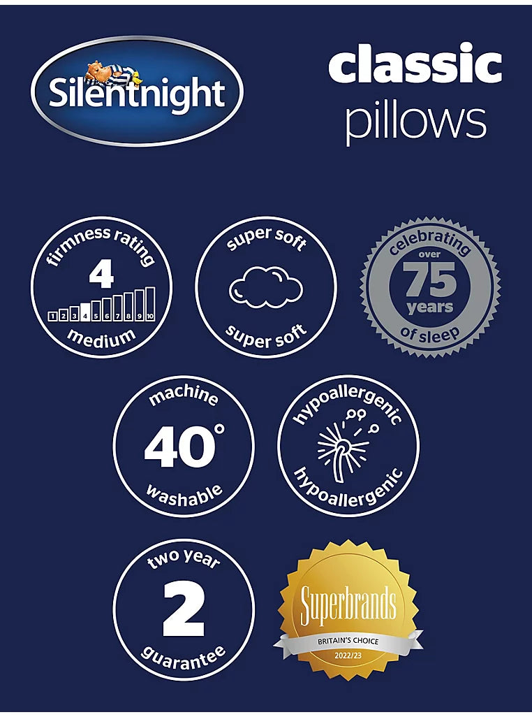 Silentnight Classic Pillow Pair