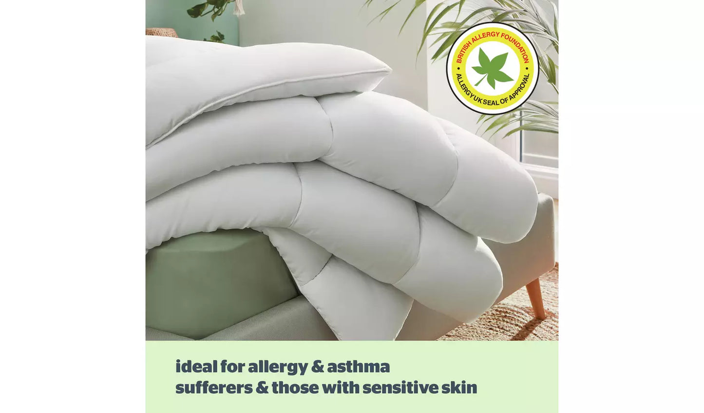 Silentnight Anti-Allergy 13.5 Tog Duvet - Single
