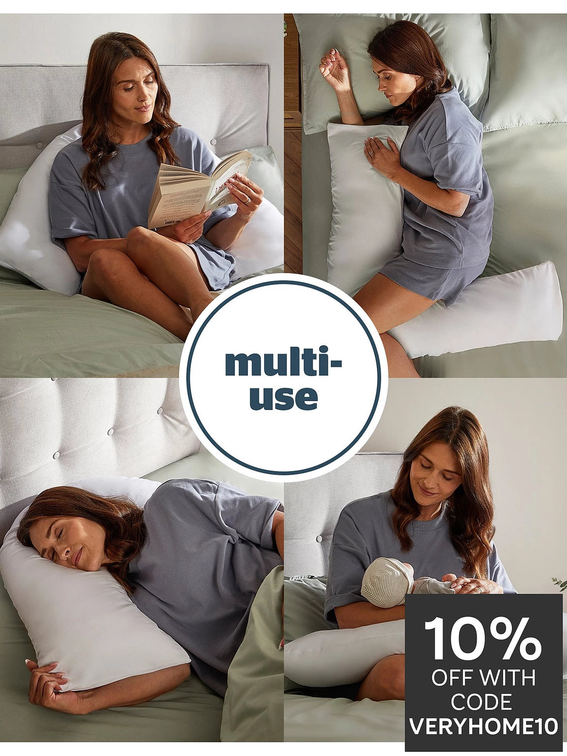 Silentnight V Shaped Support Pillow