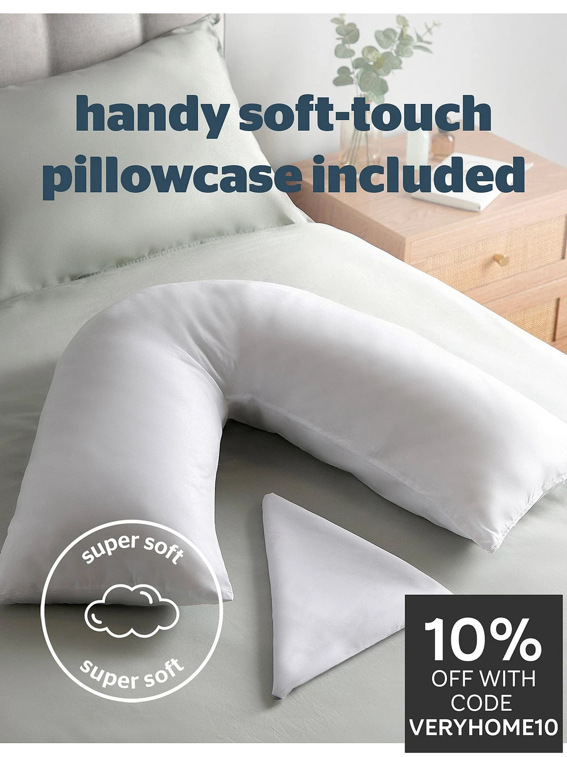 Silentnight V Shaped Support Pillow