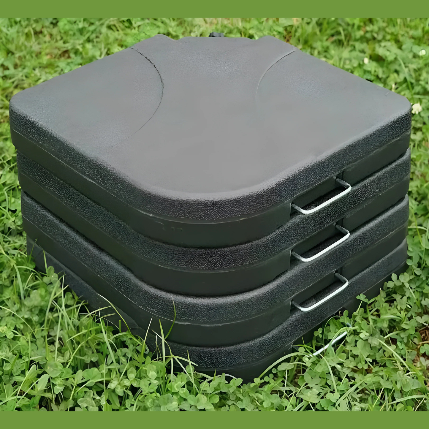 4-Piece Parasol Umbrella Base Weight Set 75kg