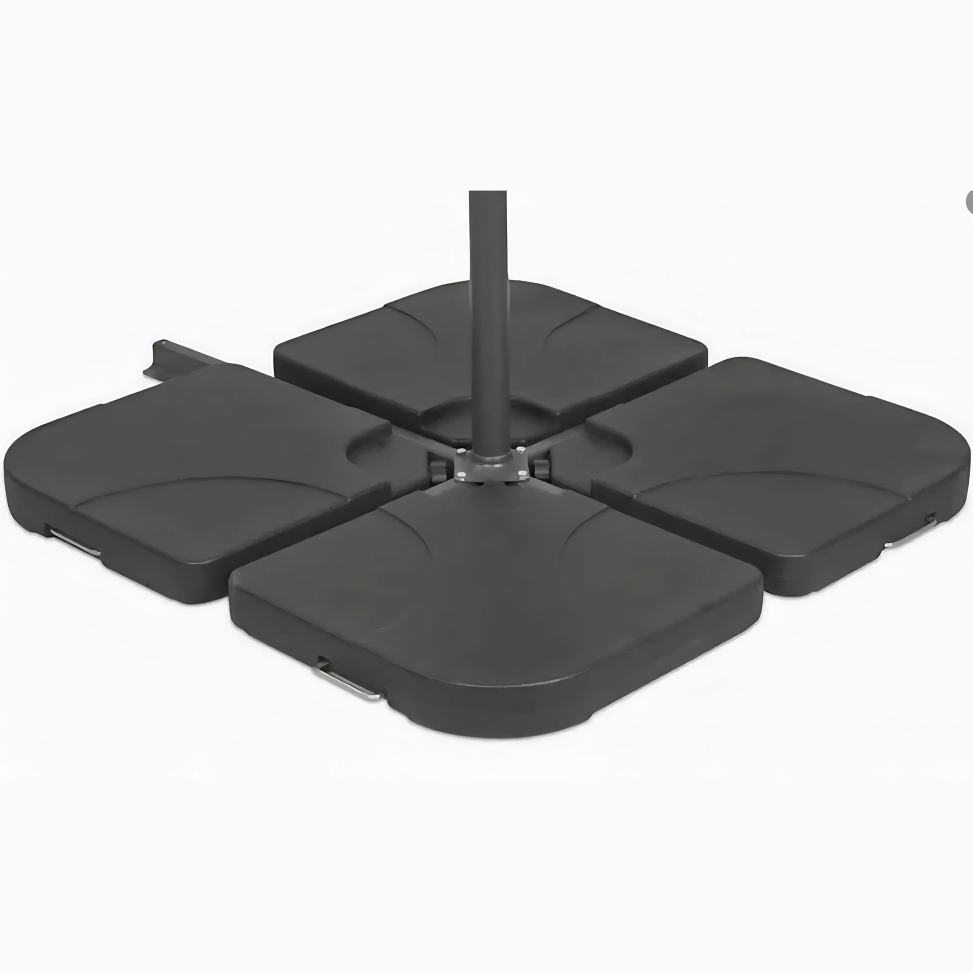 4-Piece Parasol Umbrella Base Weight Set 75kg