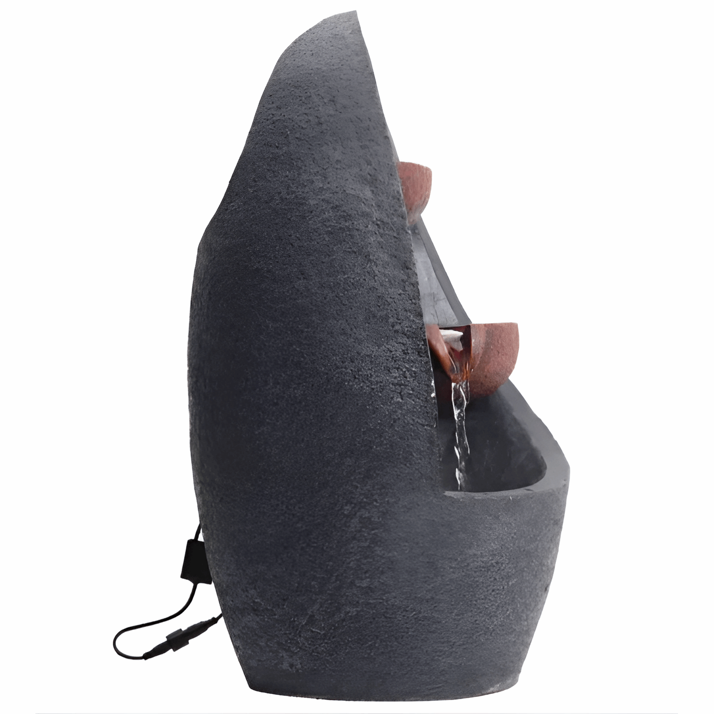 Garden Water Feature Fountain | Egg Shaped | Electric with LED FI0317