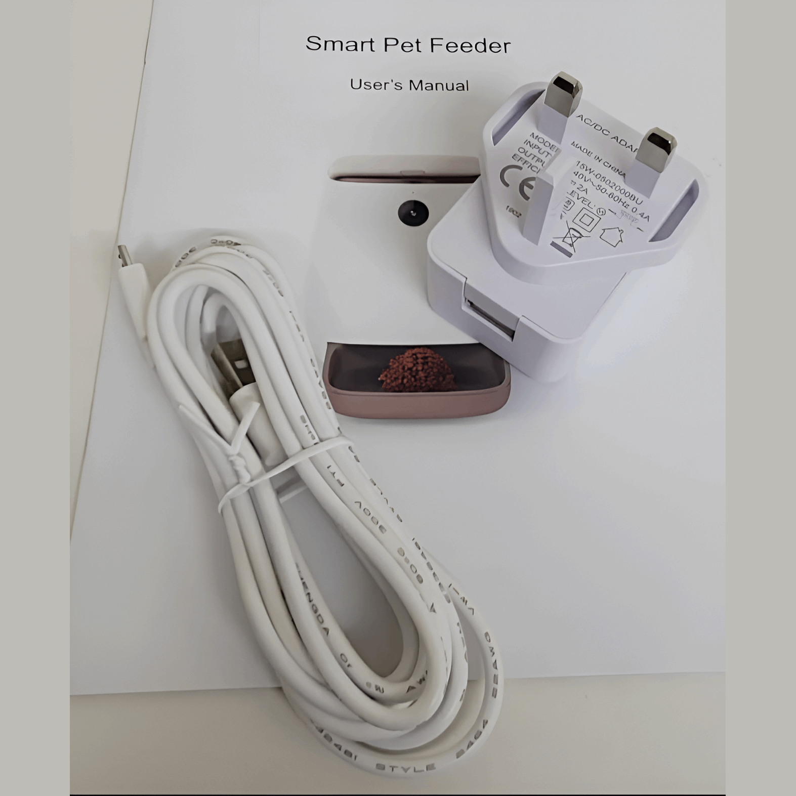 Smart Pet Feeder with HD WiFi Camera – App-Controlled Automatic Feeder