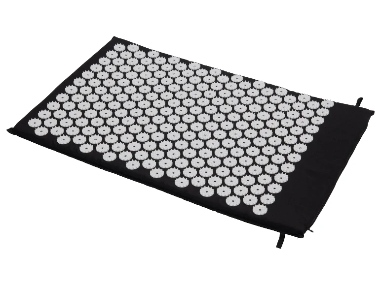 Sensiplast Acupressure Mat with Pillow (Black/White)